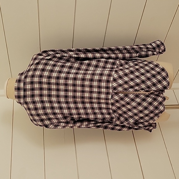 Lucky Brand medium plaid flannel shirt - Picture 2 of 6